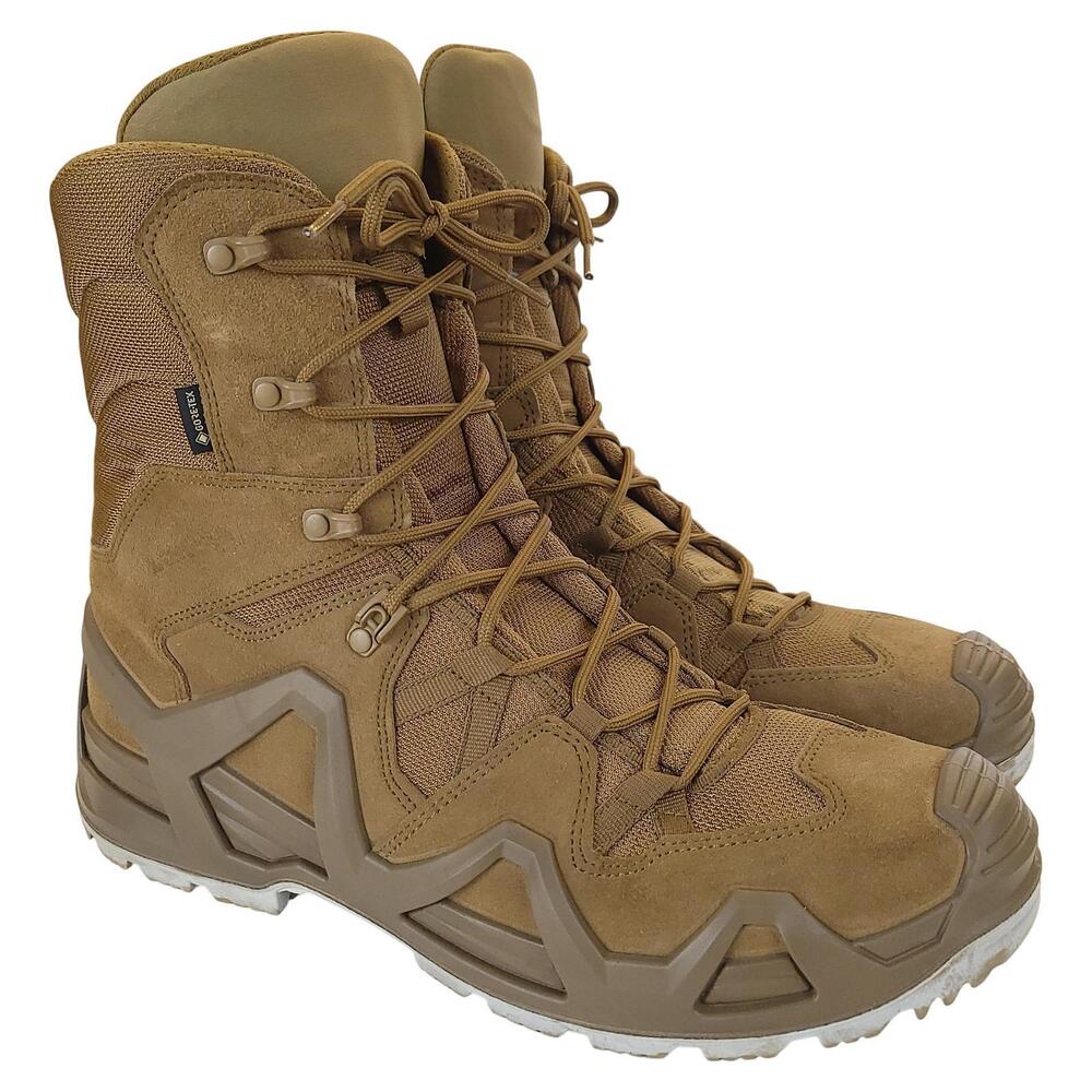 Lowa ZEPHYR MK2 GTX HI Boots 13 Brown GORE-TEX Combat Leather Cordura Lace Up